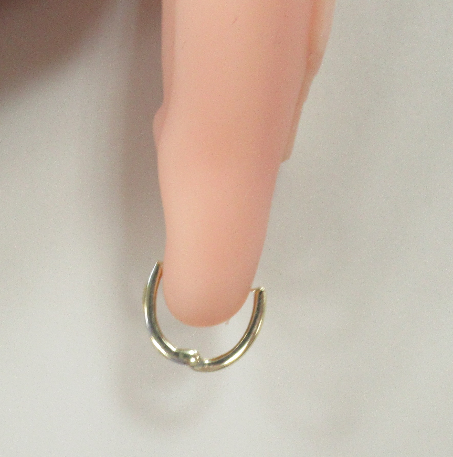 Серьги из желтого золота